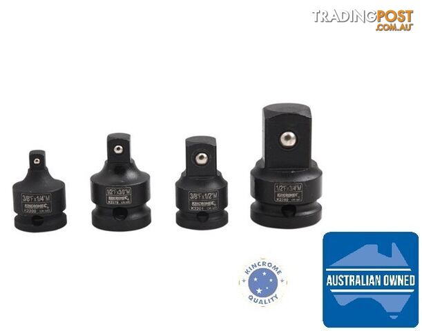 Impact Adaptor Set 4 Piece Kincrome K2019
