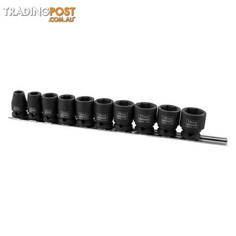 Impact Socket Rail 10 Piece 3/8" Drive - Metric Kincrome K2091