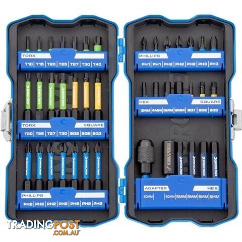 Impact Bit Set 41 Piece Kincrome K21002