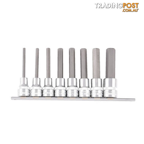Hex Socket Set 8 Piece 1/2 Drive - Imperial Kincrome K2137