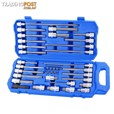 Automotive Bit Socket Set 38 Piece 1/4" & 1/2" Drive Kincrome K2138
