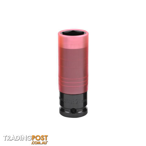 Wheel Nut Super Impact Socket 21mm 1/2" Drive Kincrome K2184