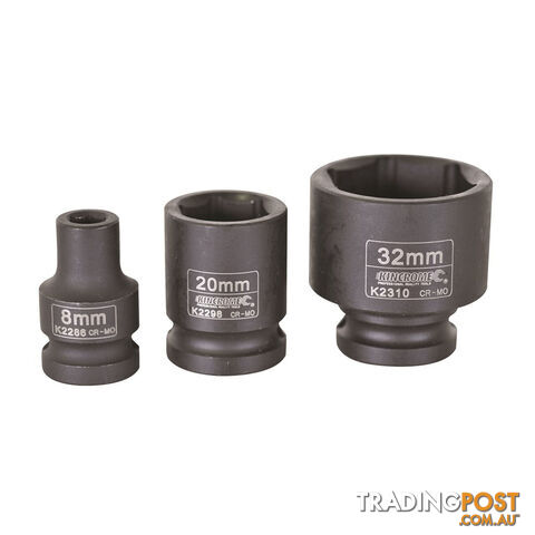 Impact Socket 32mm 1/2" Drive Kincrome K2310