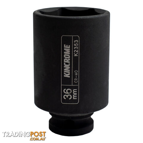 Deep Impact Socket 36mm 1/2 Drive Kincrome K2353