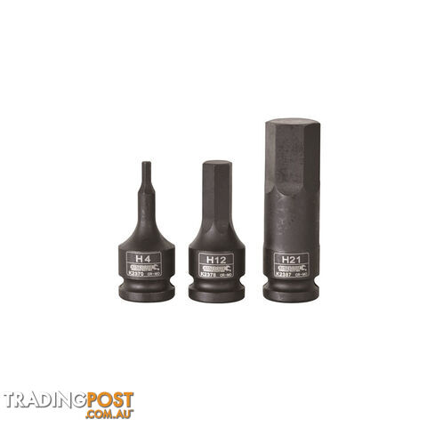 Hex Impact Socket 10mm x 60mm 1/2" Drive Kincrome K2376