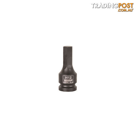 Hex Impact Socket 18mm x 78mm 1/2" Drive kincrome K2385