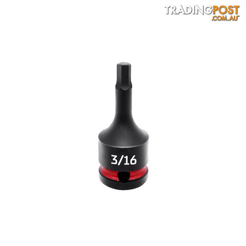 Hex Impact Socket 3/16" x 60mm 1/2" Drive Kincrome K2389