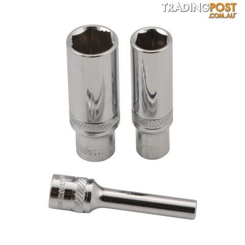 LOK-ON Deep Socket 8mm 1/4" Drive Kincrome K25044