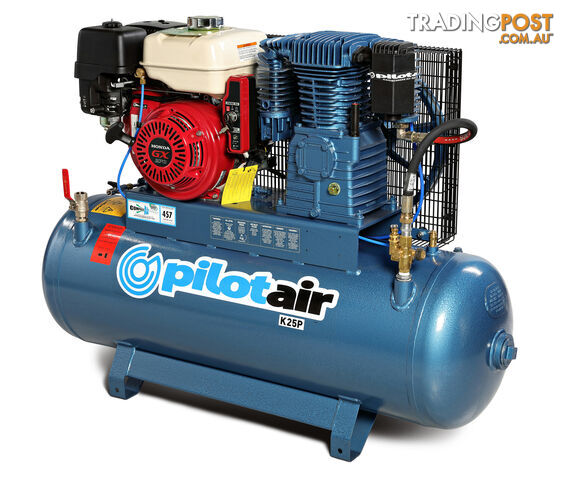 Reciprocating Air Compressor HONDA Petrol/GX270 (Electric Start) /150 L Rec./457...