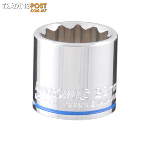 Socket (Mirror Polish) 23mm 3/8" Drive Kincrome K28471