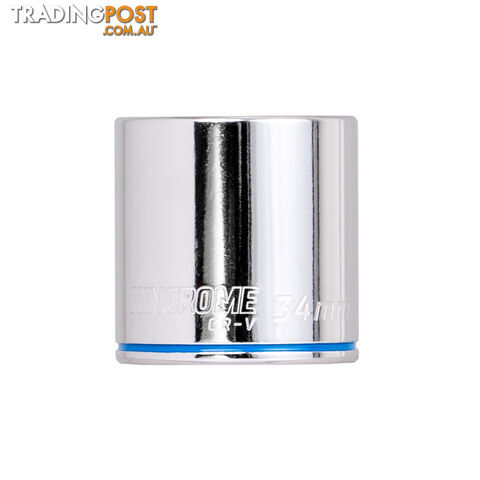 Socket 34mm 1/2" Drive (Mirror Polish) Kincrome K28832