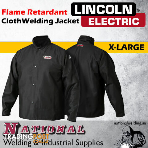 Flame Retardant Cloth Welding Jacket XLARGE Lincoln K2985-XL - photo 2 of 3
