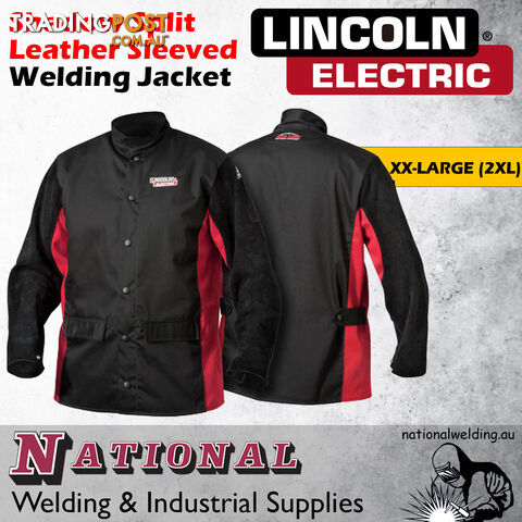 Shadow Split Leather Sleeved Welding Jacket XX-Large K2986-2XL - photo 2 of 3
