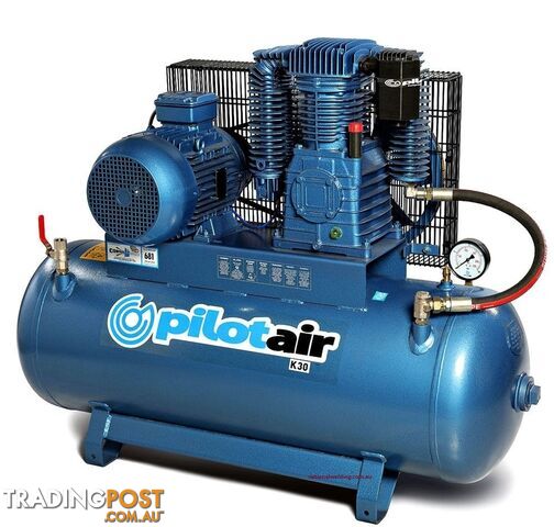Reciprocating Air Compressor 415V/ 5.5 KW/ 200 L Rec./ 681 L/min FAD K30