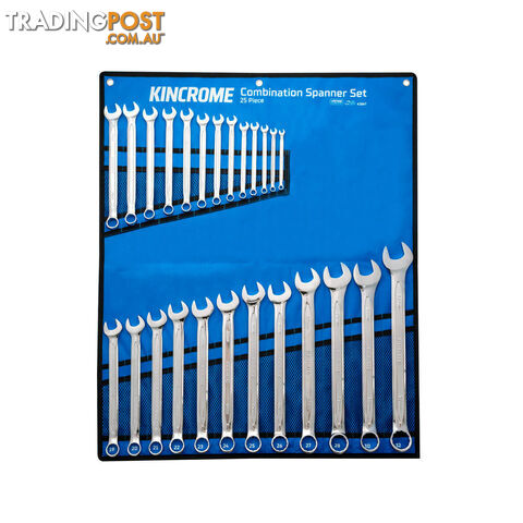 Combination Spanner Set 25 Piece – Metric Kincrome K3047