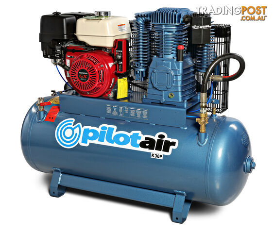 Reciprocating Air Compressor HONDA Petrol/GX390 (ES) /200 L Rec./812.2 L/min FAD Pilot K30P - photo 1 of 1