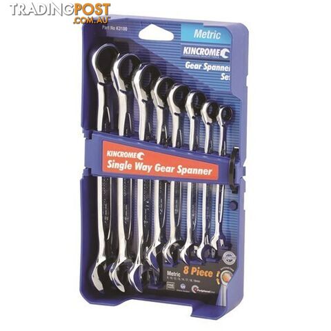Combination Gear Spanner Set 8 Piece Kincrome K3100
