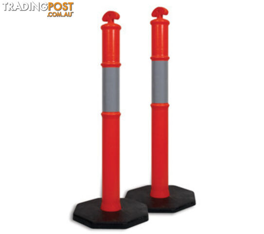 PRO Orange Hi-Vis Bollard - 6kg Base