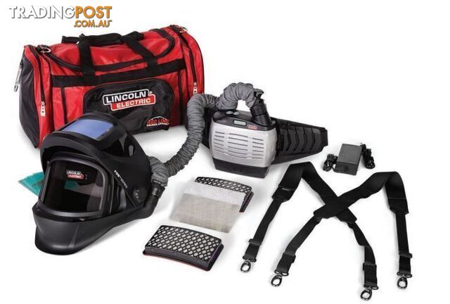 VIKING 3250D FGS Flip Front PAPR Respiratory Welding Helmet Kit K4550-2-TAX