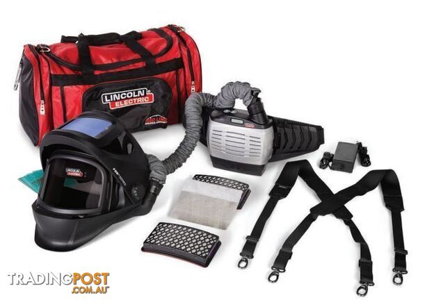 VIKING 3250D FGS Flip Front PAPR Respiratory Welding Helmet Kit K4550-2
