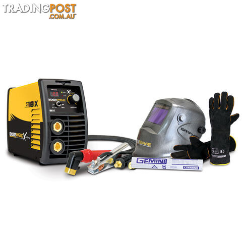 181X MMA and DC Lift TIG Welder Package Bossweld 691181BUNDLE