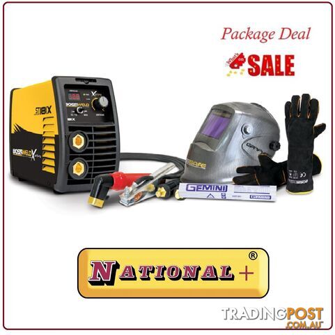 181X MMA and DC Lift TIG Welder Package Bossweld 691181BUNDLE