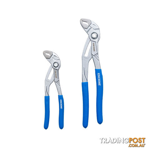 2pce Water Pump Multi-Grip Plier Set - 180mm & 250mm Kincrome K4813