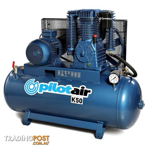 Reciprocating Air Compressor 415V/ 7.5 KW/ 268 L Rec./ 888 L/min FAD K50