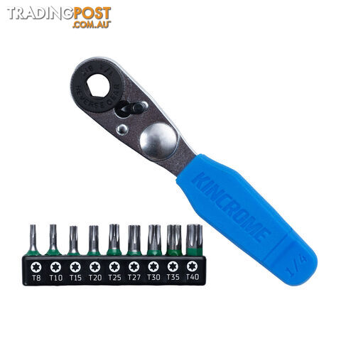 Mini Ratchet TORX Bit Set 10 Piece Kincrome K5036