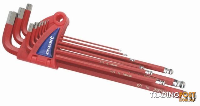 Ball Point Hex Key Set Long Series 9 Piece Imperial Kincrome K5042