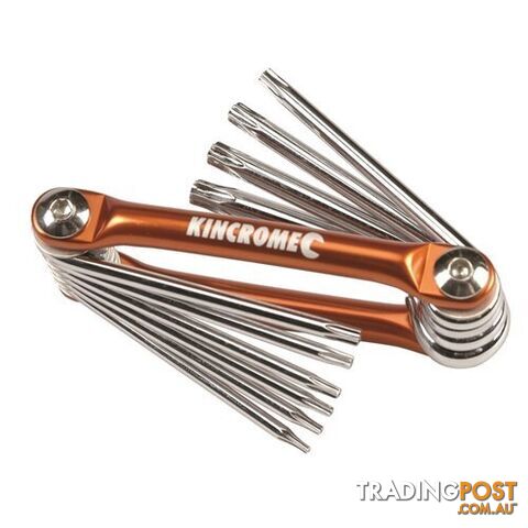 Folding Tamperproof Torx® Set 10 Piece Kincrome K5048