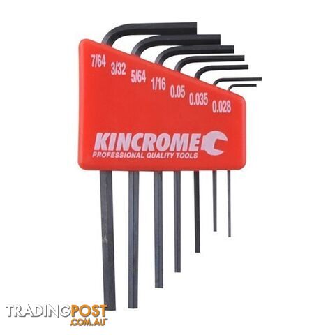 Mini Key Wrench Sets 7 Piece Imperial Kincrome K5086