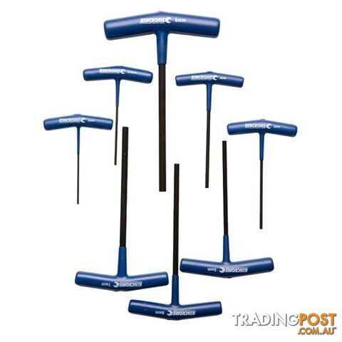 T-Handle Hex Key Set 8 Piece Metric Kincrome K5281