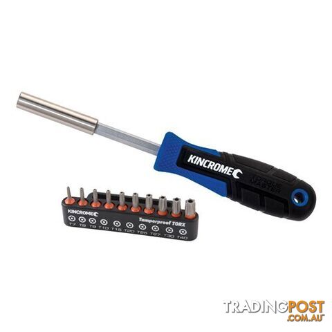 Torquemaster® T.Proof Torx® Bit & Driver Set - 11 Piece Kincrome K5514