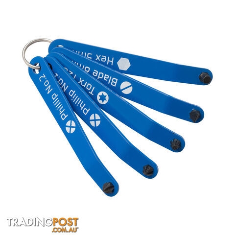 5 Piece Ultra Low Profile Offset Screwdirver Set Kincrome K5643