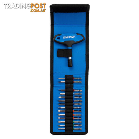 Ratcheting T-Handle Set 15 Piece Kincrome K5691