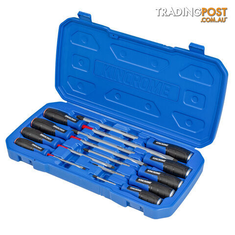 9 Piece Thru Tang Screwdriver Set Kincrome K5704