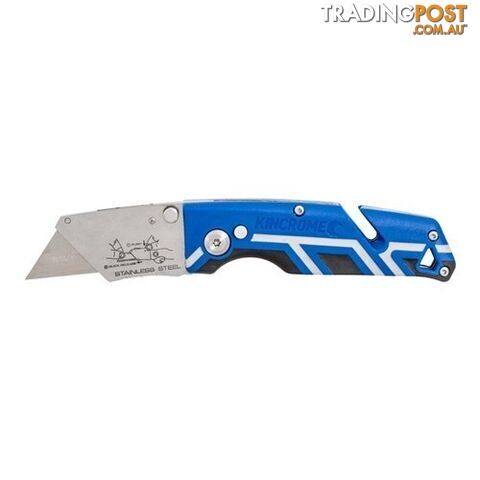 Folding Utility Knife Triple Grip Handle Kincrome K6266