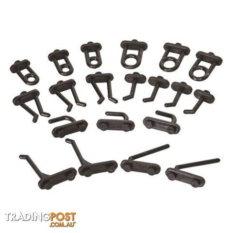 Plastic Hook 20 Piece To Suit K7048 Kincrome K7048-1