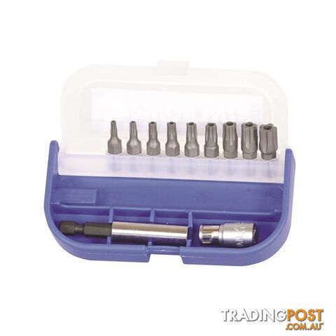 Tamperproof Torx® Plus 5 Point Bit Set 11 Piece Kincrome K8130