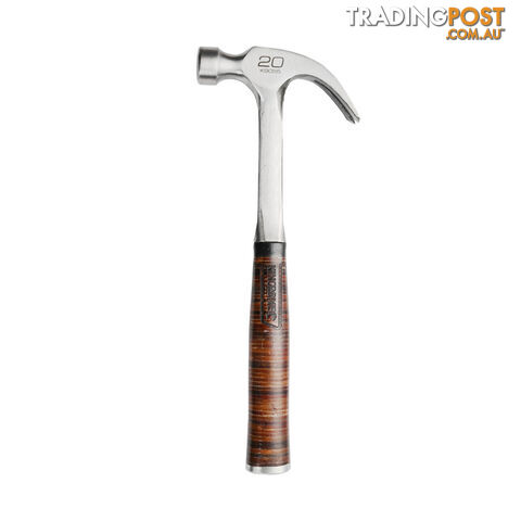 Claw Hammer Leather Handle 20oz Kincrome K9055