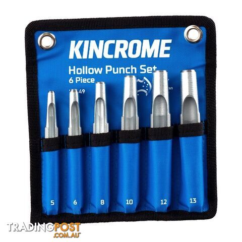 Hollow Punch Set Of 6 Piece Kincrome K9449