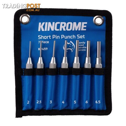 Short Pin Punch Set 7 Piece Kincrome K9459