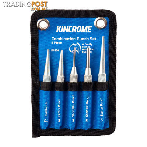 Combination Punch Set 5 Pieces Kincrome K9500