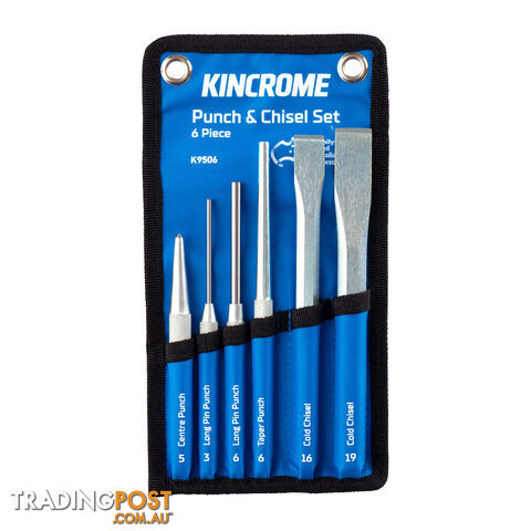 Punch & Chisel Set 6 Piece Kincrome K9506