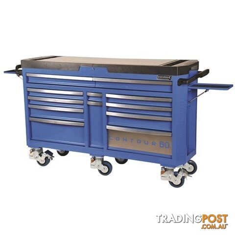 ContourÂ® 60 Superwide Tool Trolley 12 Drawer Kincrome K7860
