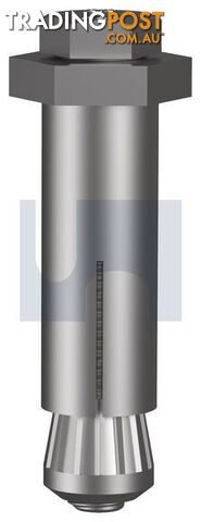 316 Stainless Finish HBS-BOLT HEX Blind Install Fully Threaded Hobson