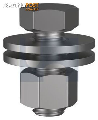 Zinc Plated RoHS Compliant Finish Purlin Hex Bolt Nut Washer Class 8.8 Metric...