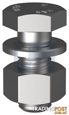 Hot Dip Galvanised Finish K2 2016 Structural Bolts Class 8.8 BNW Metric Hobson