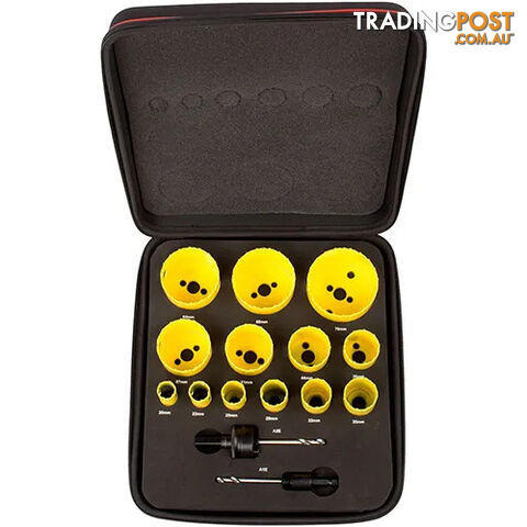 General Purpose 13pc Deep Cut Holesaw Kit Starrett KDC13021